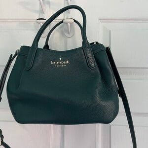 Kate Spade Dumpling bag in Peacock green